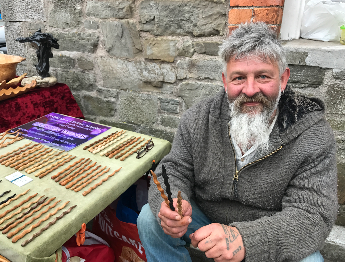 Gary Snelling - Unicorn Wand Carver - County Cork